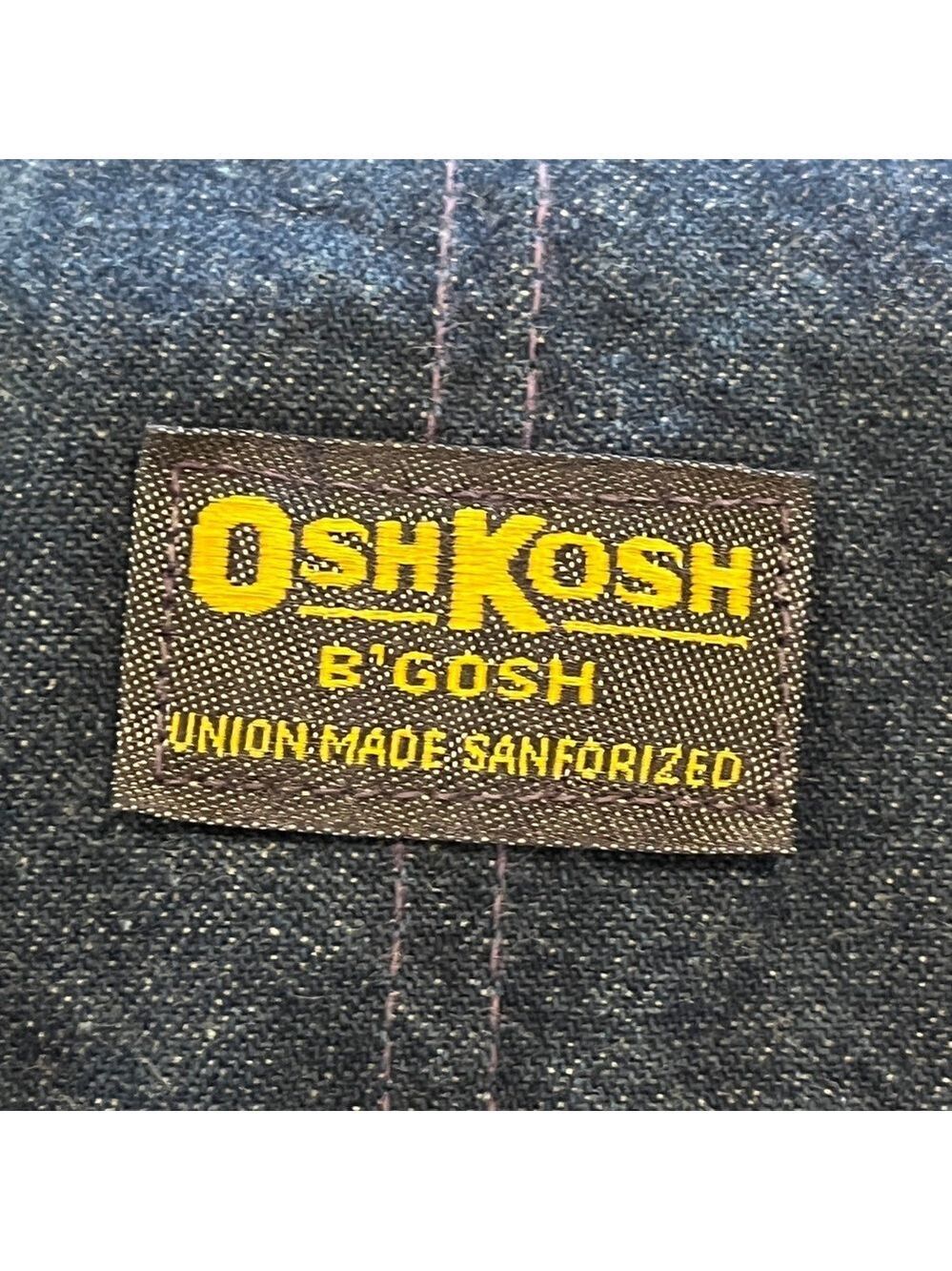 Oshkosh B’Gosh Union Made Sanforized Denim Overalls - Size Medium - Picture 6 of 16
